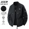 Мужская ретро-куртка JEEP SPIRIT свободного кроя с воротником-стойкой
