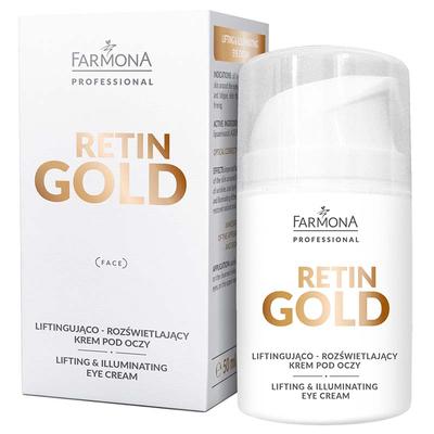 Lifting and Brightening Eye Cream Retin Gold Farmona 50ml