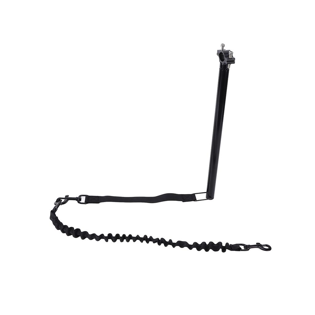 Поводок для собаки «свободные руки» черный утолщенный крепление для велосипеда для собаки тяговый ремень с шестигранным ключом для собаки
