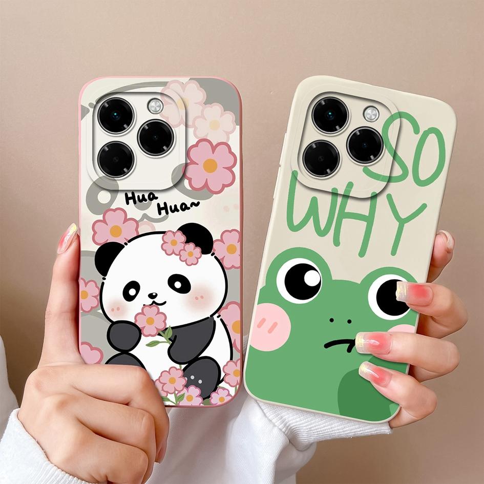 Корпус для Infinix Hot 50 Pro Plus 50i Note 40X Smart 9 Zero 40 4G 5G Мягкий чехол с небольшим цветочным узором Силиконовый прочный противоскользящий чехол для Infinix Новый чехол