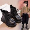 Детская обувь Ботинки Мартин для девочек 2025 осень и зима новые бархатные мальчиковые короткие ботинки одинарные ботинки зимние ботинки мягкая подошва