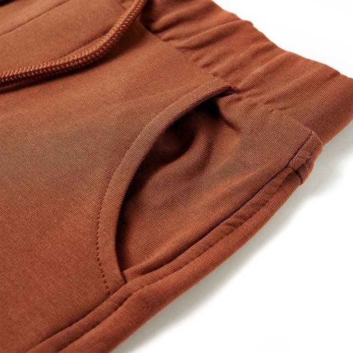 Short pour enfants avec cordon de serrage marron 92/104/116/128/140