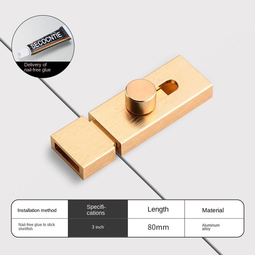 Противоугонная фурнитура для замков на раздвижных дверях, защелки для дверей и окон, креативный замок для шкафа