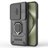 Case for Huawei Pura 70 Ultra, KickStand Camera Lens, Black