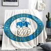 Coventry City Printed Flannel Blanket, soft throw for bedroom sofa, washable, Christmas present, great gift.
