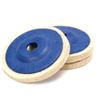 100Mm Wool Polishing Wheel Buffing Pads Angle Grinder Wheel Felt Polishing Disc