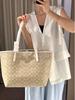 Coach Women's Large Capacity Tote Bag, 2025 Casual Fashion Versatile Shoulder & Crossbody Style