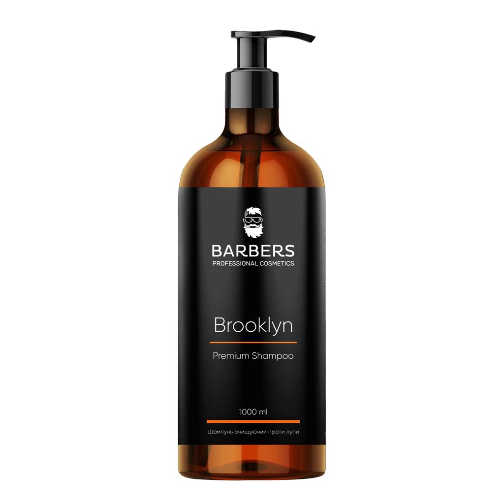 Шампунь для мужчин против перхоти Barbers Brooklyn 1000 мл