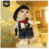 Pet Transformation Dog Funny Funny Standing Pirate Denim Pet Clothing Dog Dog Clothing