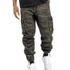 Мужские камуфляжные мешковатые брюки-карго, мужские армейские тактические повседневные длинные брюки, свободные прямые брюки, размер плюс 3XL