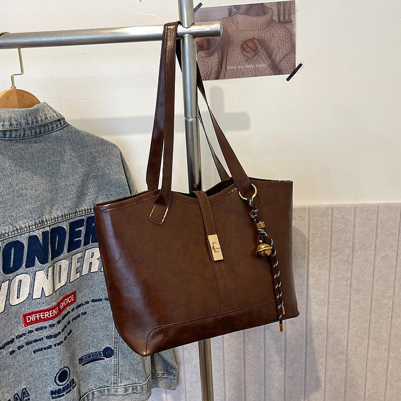 Высококачественная сумка для поездок на работу в стиле ретро, универсальная сумка через плечо и подмышку, сумка-тоут