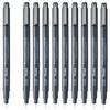 PENTEL Ручка-лайнер Point Liner 10 на водной основе, 0,03 мм, Черный, Ручки, S20P-03AD(10)