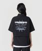 Umbro Анорак с коротким рукавом и воротником-стойкой из жатой ткани Черный Ur221Cwt63 (Тип B)
