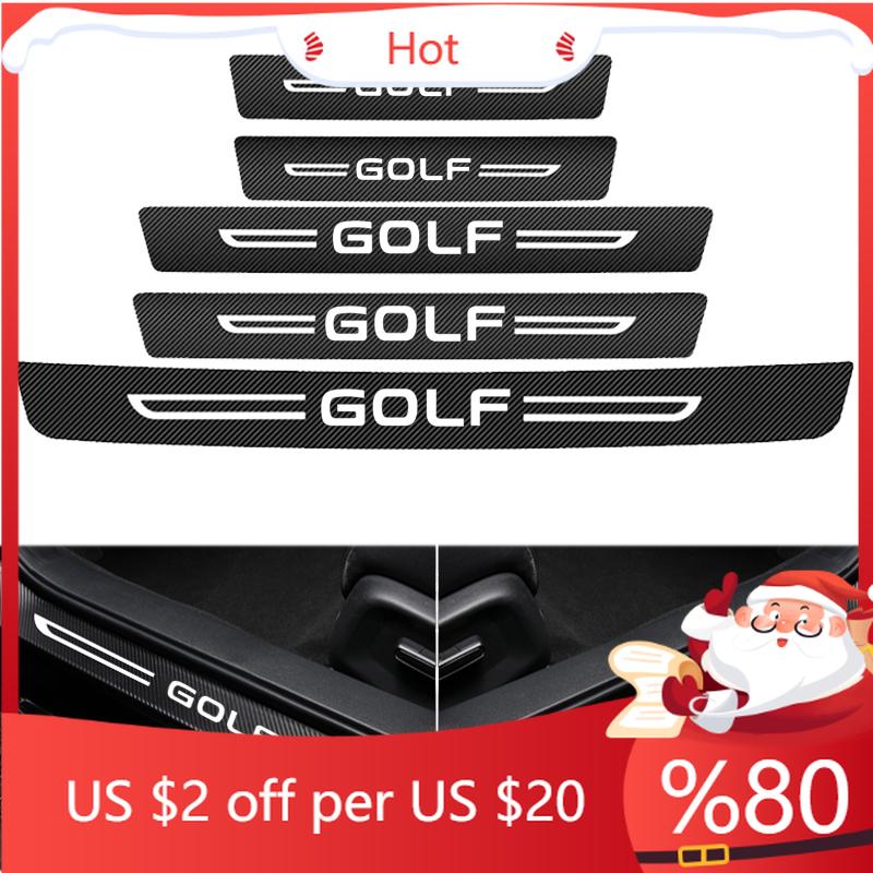 2026 Новые Для VW VOLKSWAGEN Защитные Наклейки-Декали на Пороги Дверей Автомобиля от Царапин для Volkswagen VW GOLF Значок Пороги Багажника