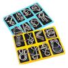 Nine Ring Set Links Game Chinese Puzzle Kid Adult Brain Teaser Toy