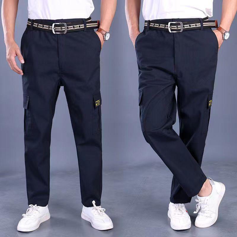 Мужские камуфляжные рабочие брюки — прочные, устойчивые к грязи, свободного кроя для использования на открытом воздухе и в строительстве