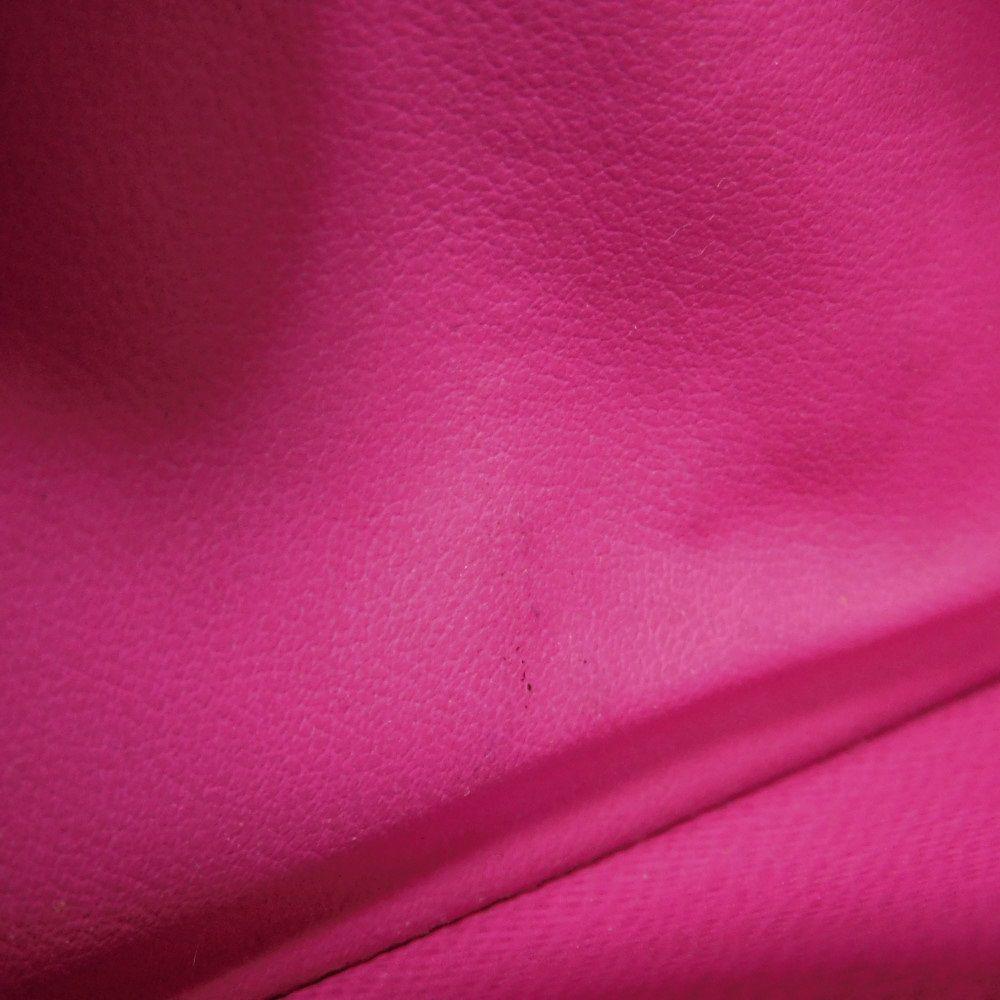 Used 12564 Zippy Wallet Vertical M30780 7940 Neon Pink New Zip Around Taiga Rama Monogram Rose Men's from Japan