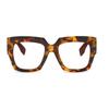 Classic Vintage Square Women'S Reading Glasses Light Blocking Transparent Oversized Glasses Trendy Sexy Leopard Female Eyewear