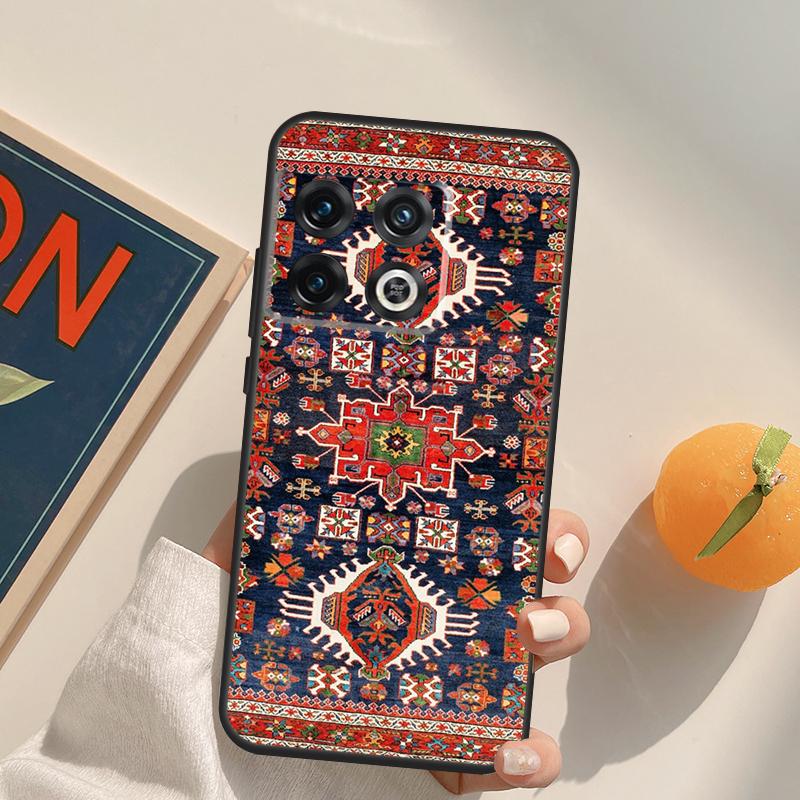 Чехол в стиле персидского ковра с цветочным узором для OnePlus 13R 12R 10R 13T 10T 11 12 13 15 OnePlus Nord 5 CE 2 3 4 Lite N20 N30