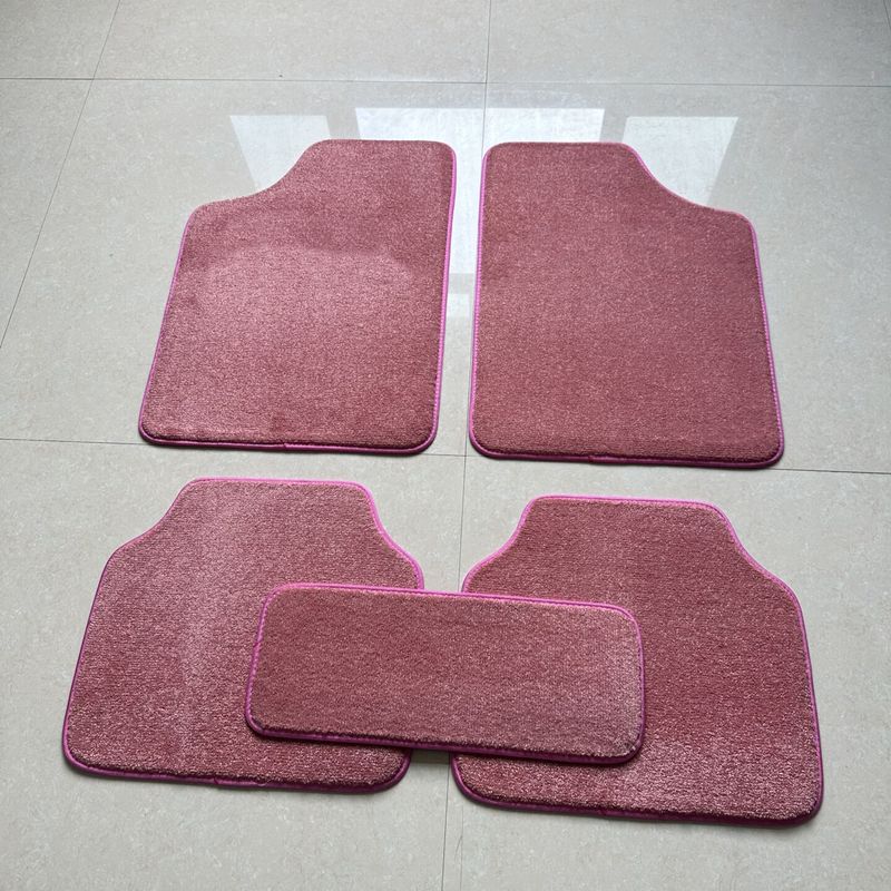 All Year Round General Car Foot Mat Suede Rubber Cushion Carpet Mat Car Non Slip Mat Applicable to All Models