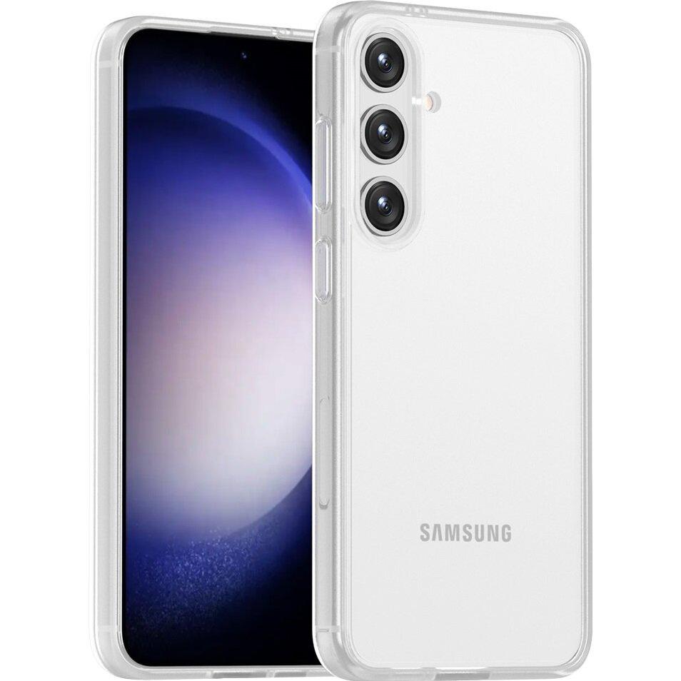 Samsung Galaxy S24+ Plus Fusion Hybrid Case with Camera Protection, Transparent