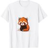 Крутая Милая Забавная Футболка с Красной Пандой