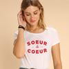 Женская футболка - SOEUR DE COEUR