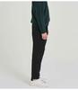 BLACKBROWN Double-Pleat Tapered Fit Cotton Pants [Black]