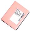 Instax Album Instax Mini Large Capacity Compact Business Card Size FUJIFILM Instax Film Album for Instax Mini VOW&ZON (Pink)