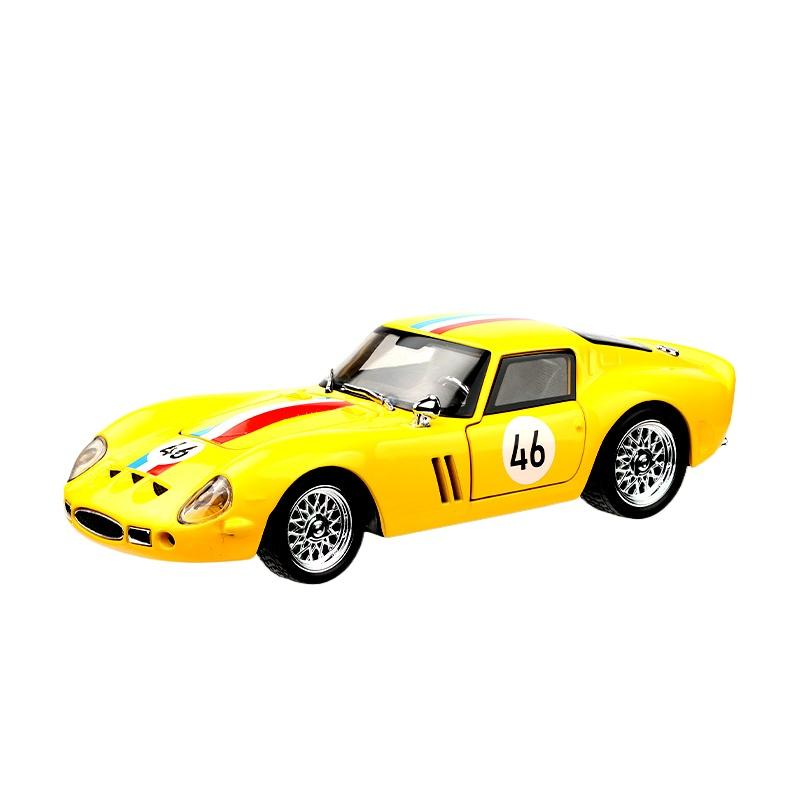 Масштаб 1/32 Ferrari 250 GTO Супер Спортивный Автомобиль Сплав Литой Модель Металл Высокая Симуляция Классический Сентимент Хобби Коллекционный Декоративный Подарок