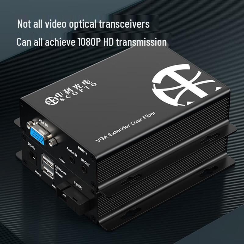 Zhongke Optoelectronics Оптический удлинитель VGA KVM по оптоволокну