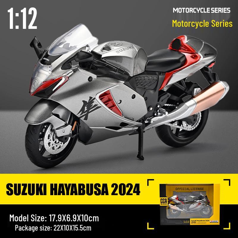 Кавасаки 1:12 Модель мотоцикла Ducati Alloy со звуком для детей