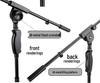Professional All-Metal Hand-Pressed Stage Microphone Stand