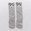 Children's Non-Slip Knee-High Cotton Socks Set
