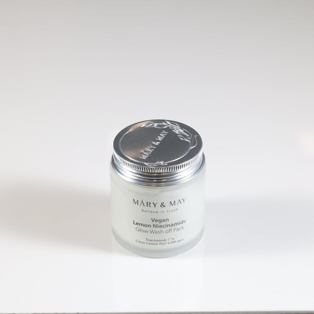 MARY & MAY Lemon Niacinamide Glow Wash Off Pack 125g