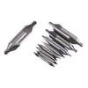 Набор угловых сверл с зенковкой по центру 60 градусов, токарный станок HSS, фрезерный станок