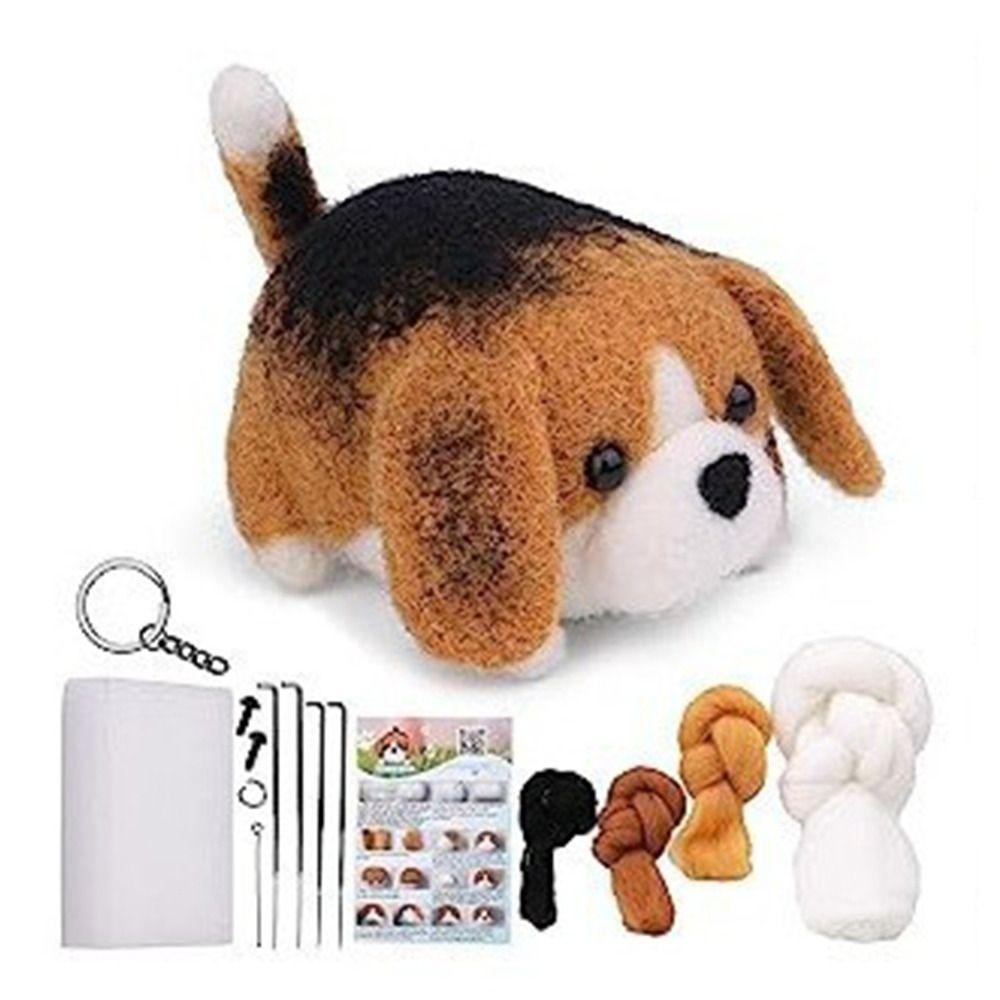 Набор для валяния из иглы своими руками, набор материалов для валяния из шерсти животных, набор для начинающих по валянию