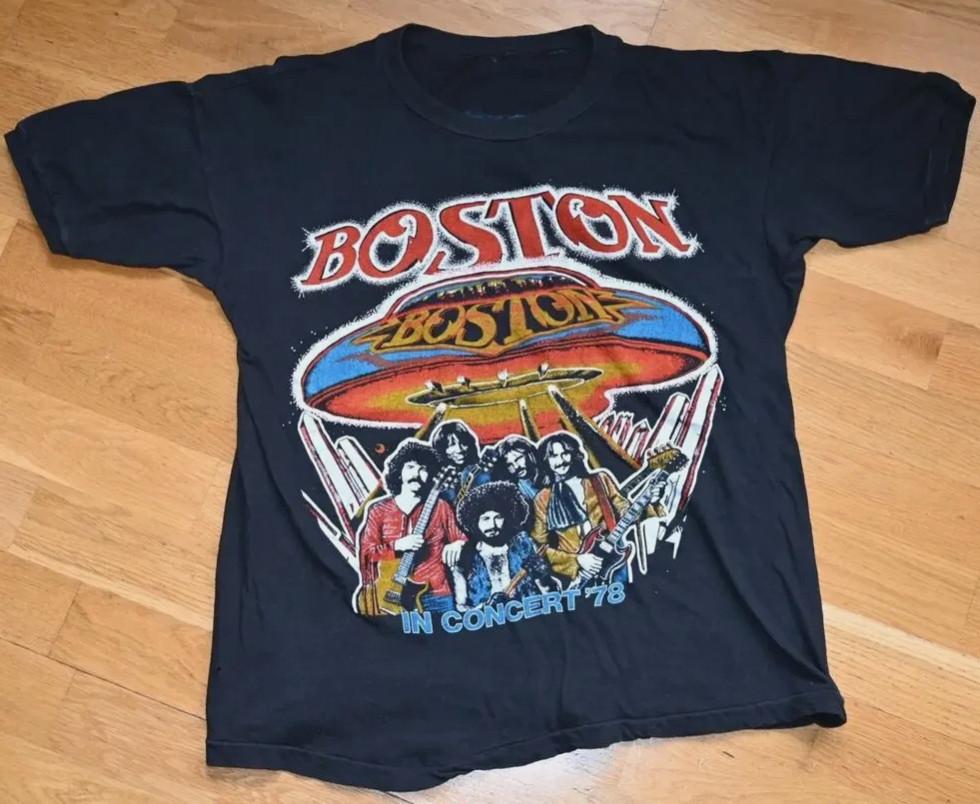 Rare 1978 BOSTON Concert Tour Band Gift For Fan S to 5XL Unisex T-Shirt