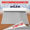 3Type Self-Adhesive Foam Teak Decking EVA Foam Marine Flooring Faux Boat Yacht Flooring Decking Sheet Marine Orange Vehicle Pad