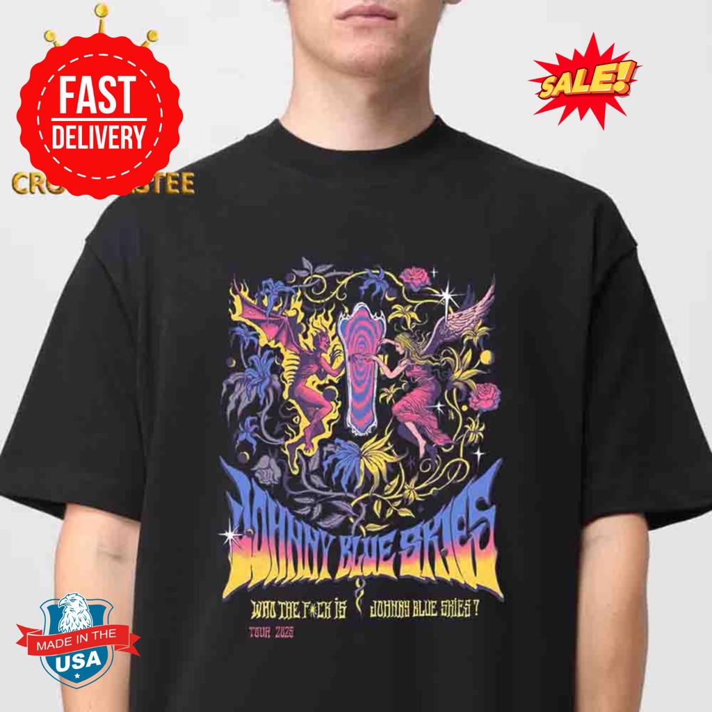 Sturgill Simpson aka Johnny Blue Skies Who The Fck Is Tour Dates 2026 T-Shirt