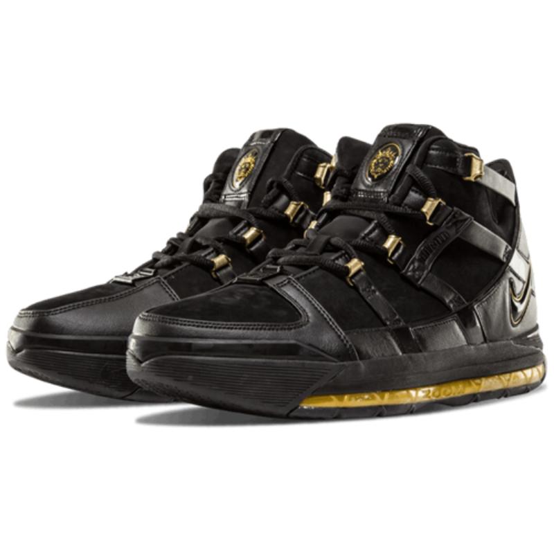 Nike Кроссовки LeBron 3 Black Gold 2018 AO2434-001