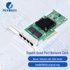 Сетевой адаптер FLYBISH PCIe x4 Gigabit Ethernet