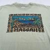 Винтажная футболка 90-х ГАВАЙСКИЙ ПЛЯЖ L/XL отпуск вода