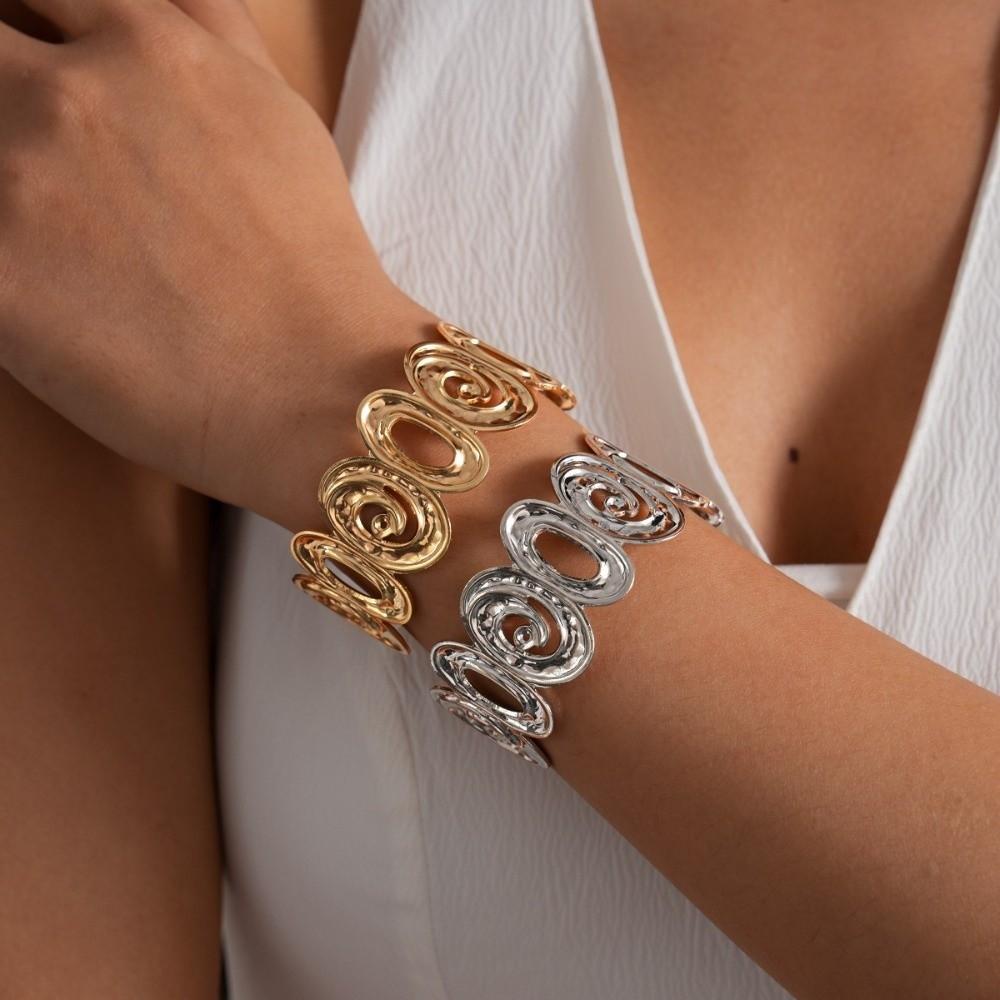Non-Fading Cuff Bangle Bracelet Opening Opening Bangle Exquisite Women Wristband Romantic Gift