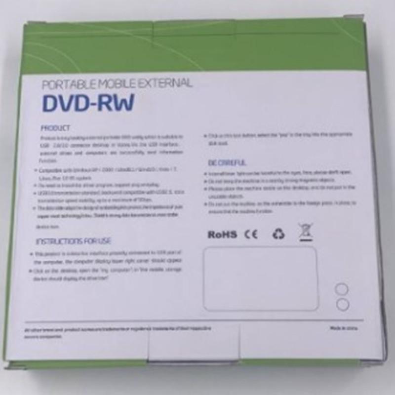 Внешний DVD-привод с ромбовидной 3D-поверхностью "Алмаз", USB 3.0 - Универсальный оптический привод