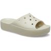 Crocs Женские кроссовки Classic Platform Slide Bone кремового цвета 208180-2Y2