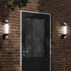 VidaXL Outdoor Wall Light Black Stainless Steel, Outdoor Wall Lighting, Garden Wall Lamp, Wall Sconce 4006294
