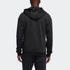 Adidas Crossup FZ Basketball Hoodie Jacket Men Outerwear Black EJ2145