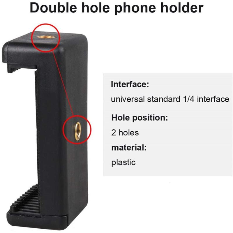 Держатель для телефона, музыкальный инструмент, пластиковый универсальный кронштейн-зажим для гитары Калимба