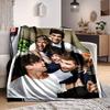 1 шт. Мягкое, приятное для кожи фланелевое одеяло One Direction с цифровой печатью, разные размеры в наличии для семьи, друзей, на день рождения
